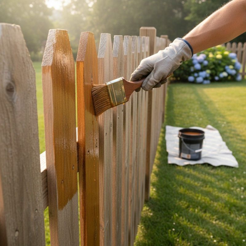 Cedar Fence Sealing in Puyallup, WA