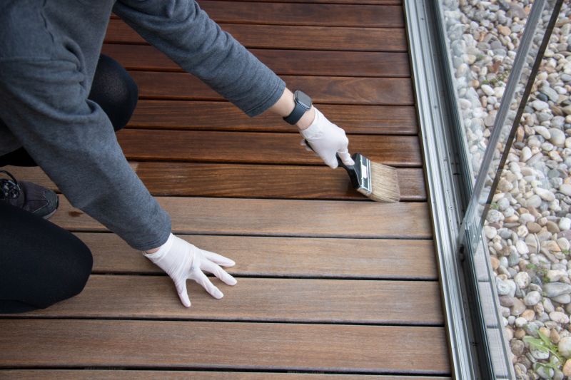 Sealed Composite Deck Surface