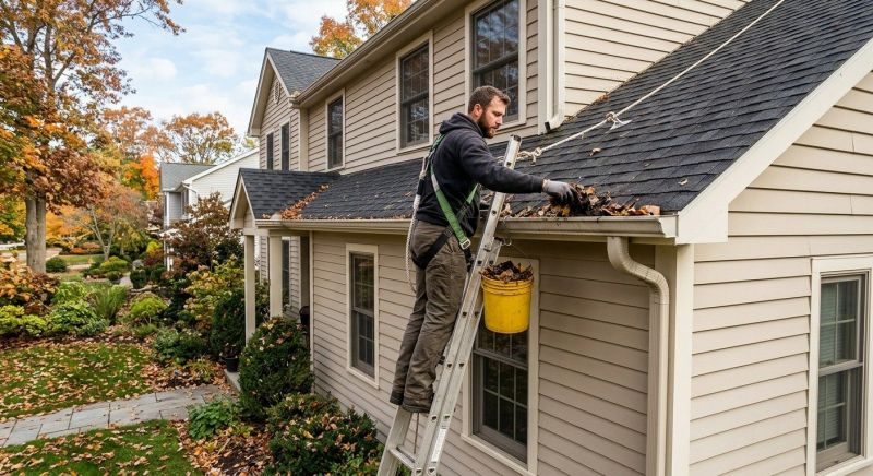 Rain Gutter Clearing in Bergen County, NJ