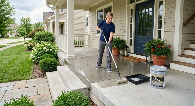 Sidewalk Concrete Sealing in Puyallup, WA
